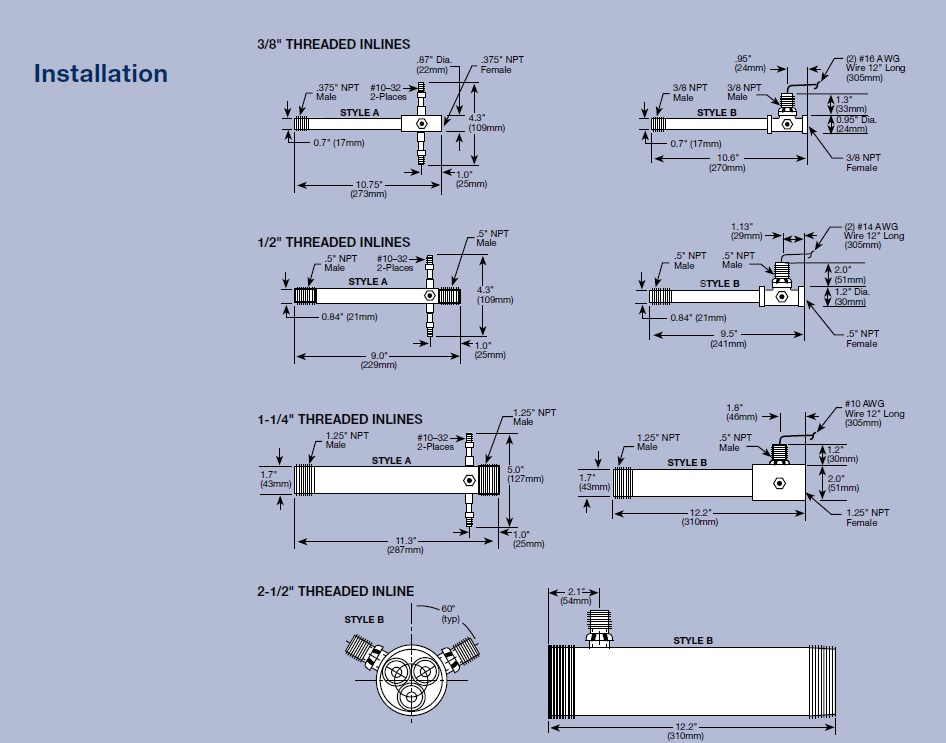 Dimensions